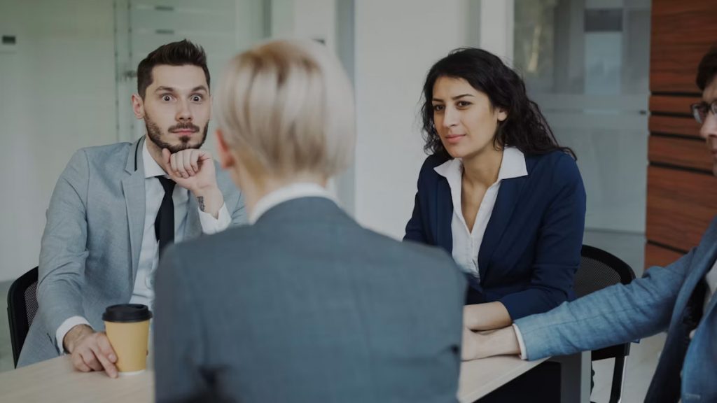 a team meeting where ownership of the decision is unclear